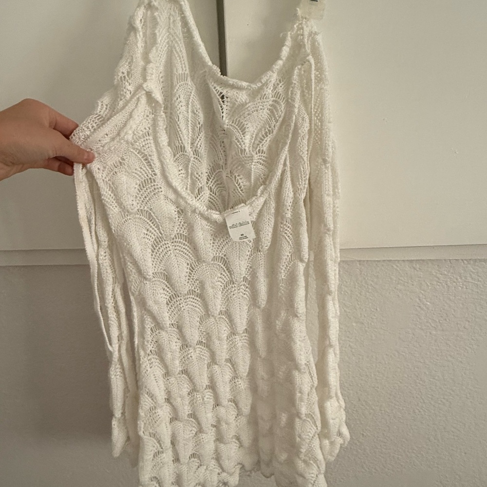 Wild Fable White Lace Dress